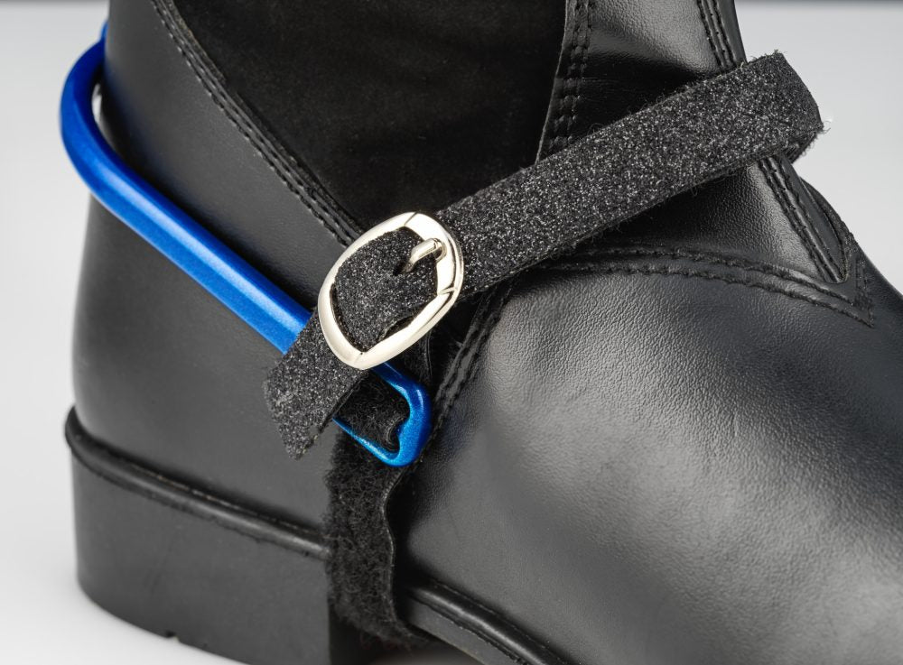 American Equus Spur-Tech Performance Spur Straps Sparkle Black