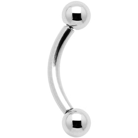 16G 5/16 Grade 23 Titanium 3mm Internally Threaded Eyebrow Ring