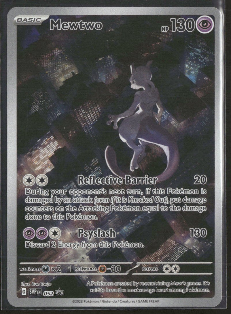 SV: Scarlet & Violet Promo Cards Mewtwo #052
