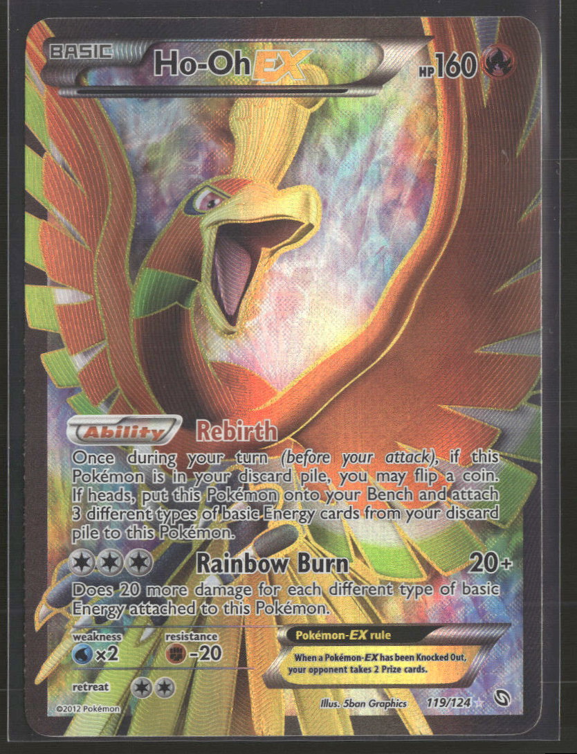 Dragons Exalted Ho-Oh Ex (119 Full Art) #119/124
