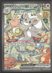 ME04: Chaos Rising Cinccino ex #119/086