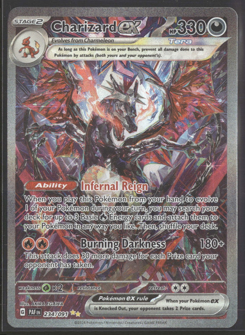 SV: Paldean Fates Charizard ex #234/091