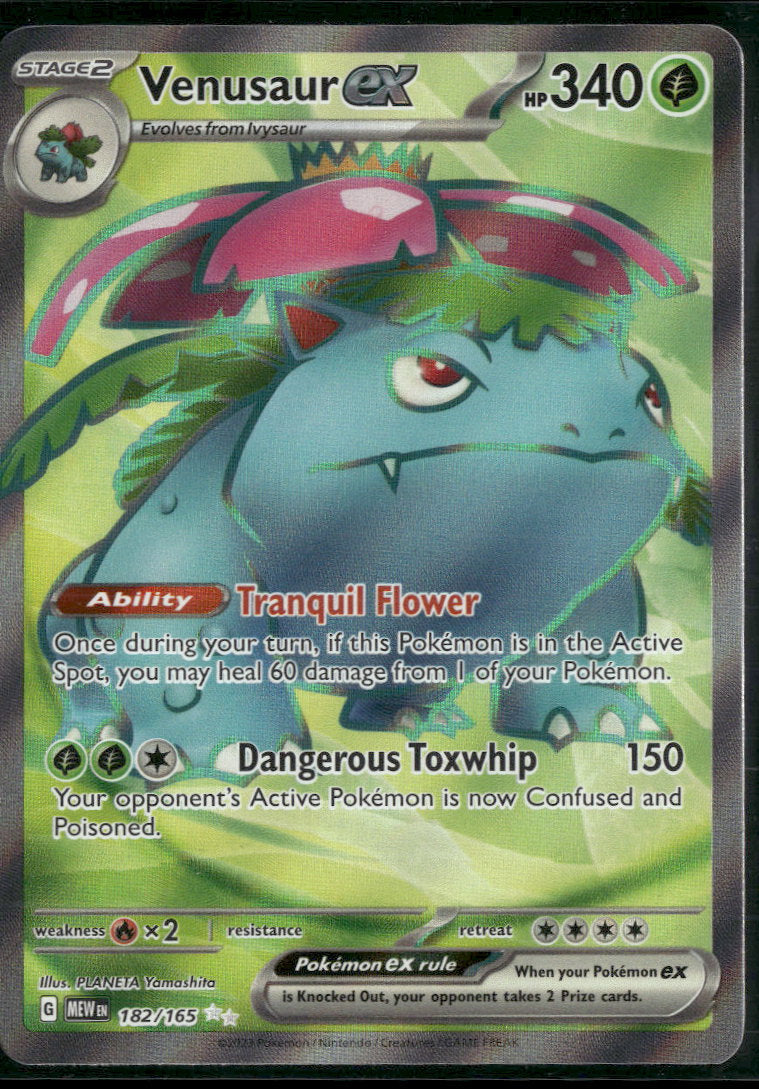 SV: Scarlet & Violet 151 Venusaur ex #182/165