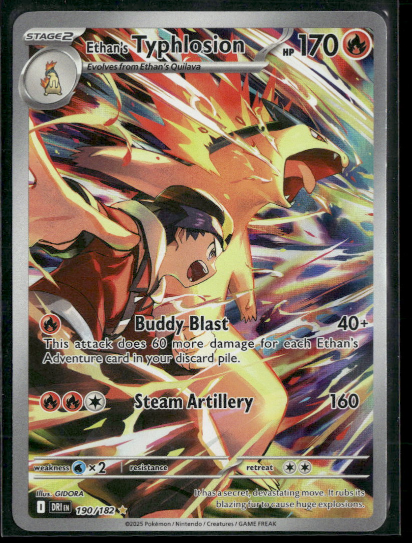 SV10: Destined Rivals Ethan's Typhlosion #190/182