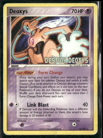 Miscellaneous Cards & Products Deoxys (Normal Forme) #016/107 Damaged