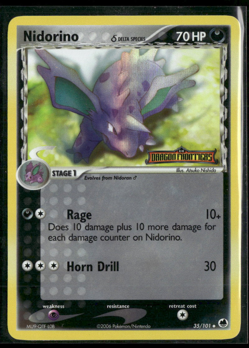 Dragon Frontiers Nidorino (Delta Species) #35/101