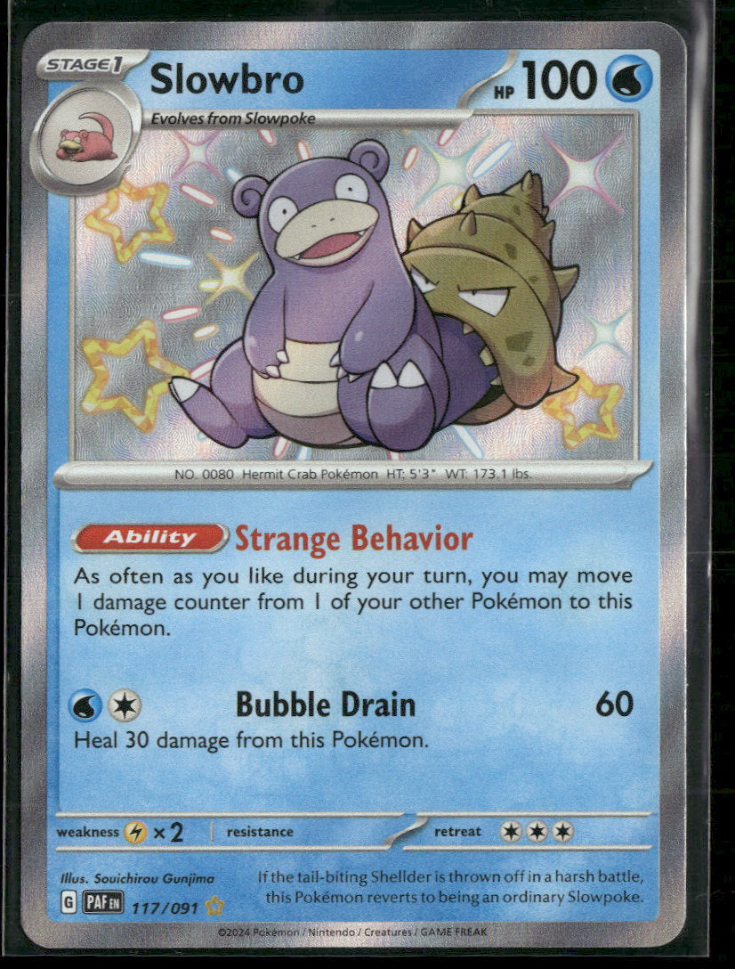 SV: Paldean Fates Slowbro #117/091