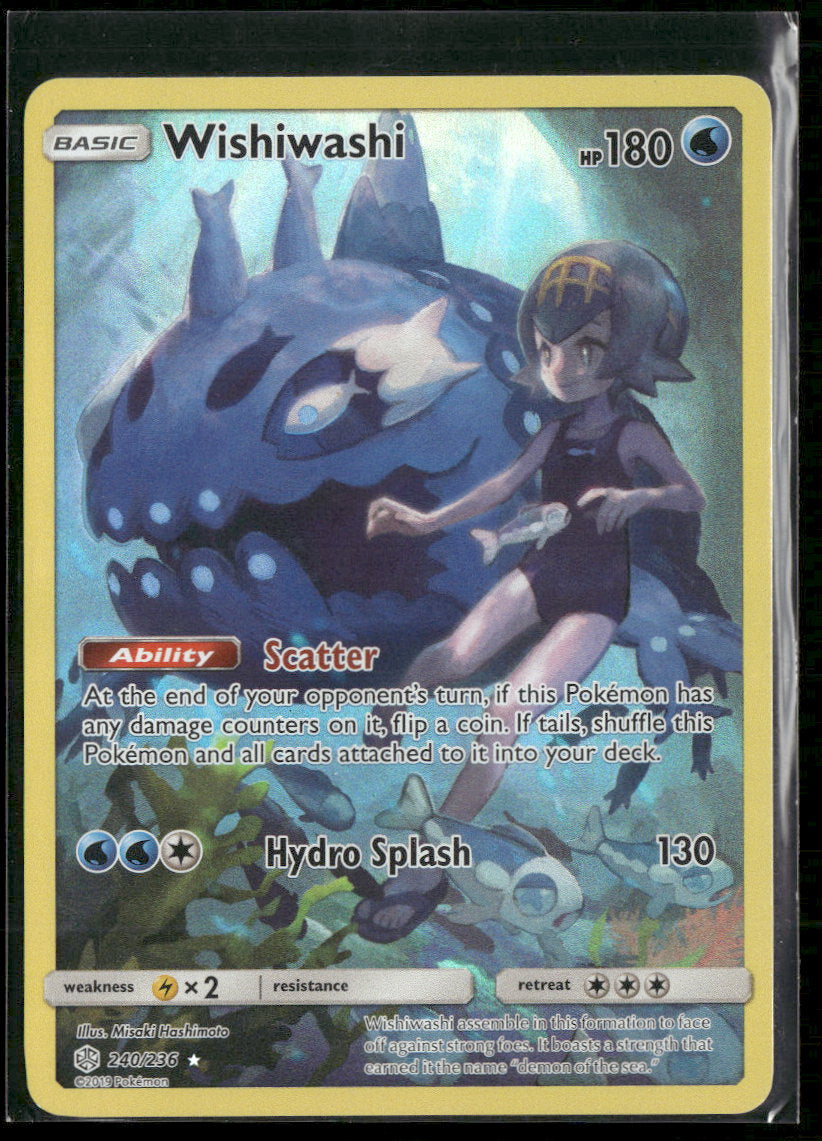 SM - Cosmic Eclipse Wishiwashi (Secret) #240/236
