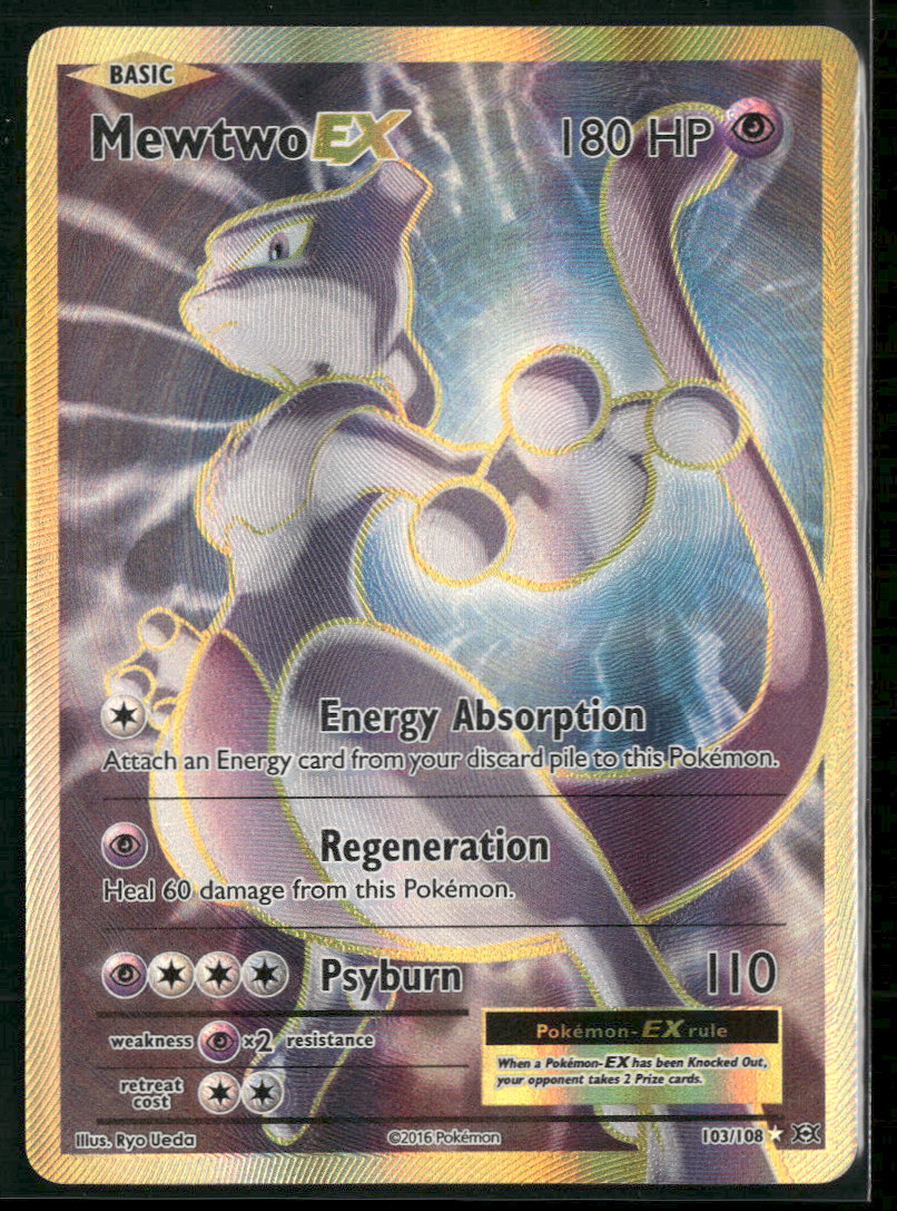 XY - Evolutions Mewtwo EX (Full Art) #103/108