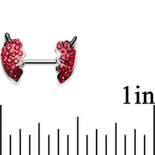 16G 1/4 Red Delicious Strawberry Double Helix Cartilage Earring