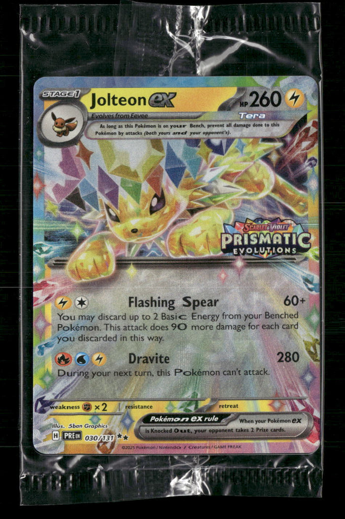 Miscellaneous Cards Jolteon ex (Prismatic Evolution Stamp) #030/131