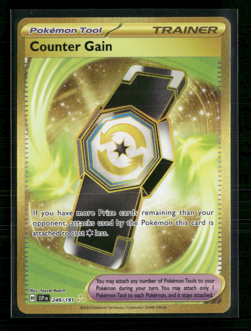 SV08: Surging Sparks Counter Gain #249/191