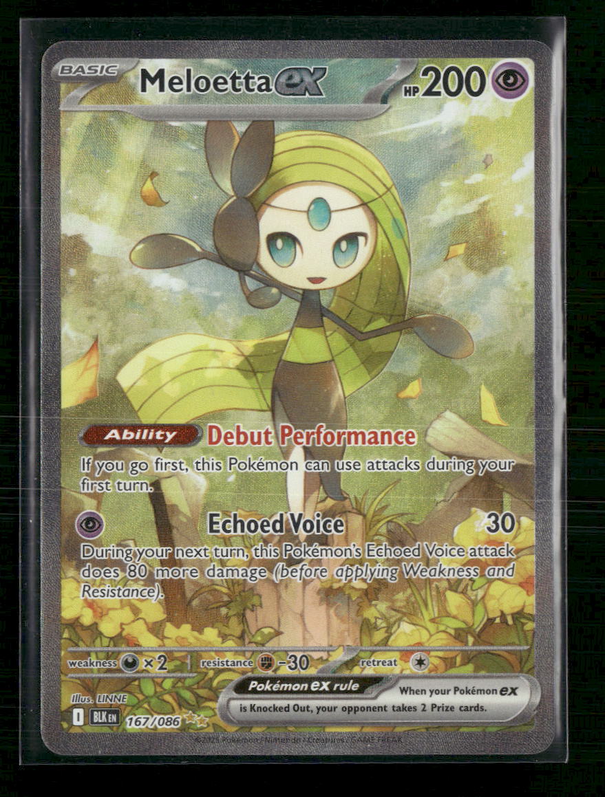 SV: Black Bolt Meloetta ex #167/086
