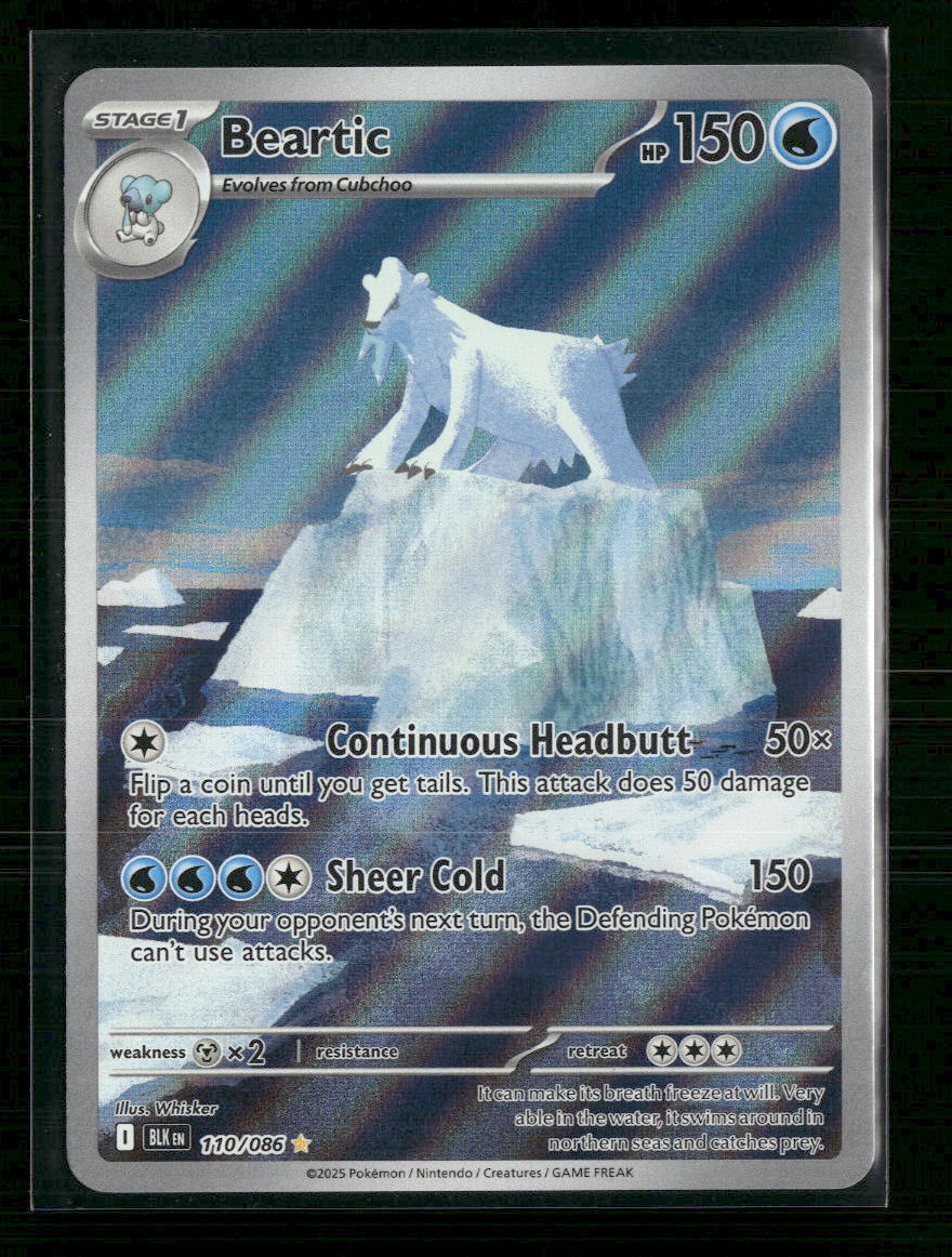 SV: Black Bolt Beartic #110/086