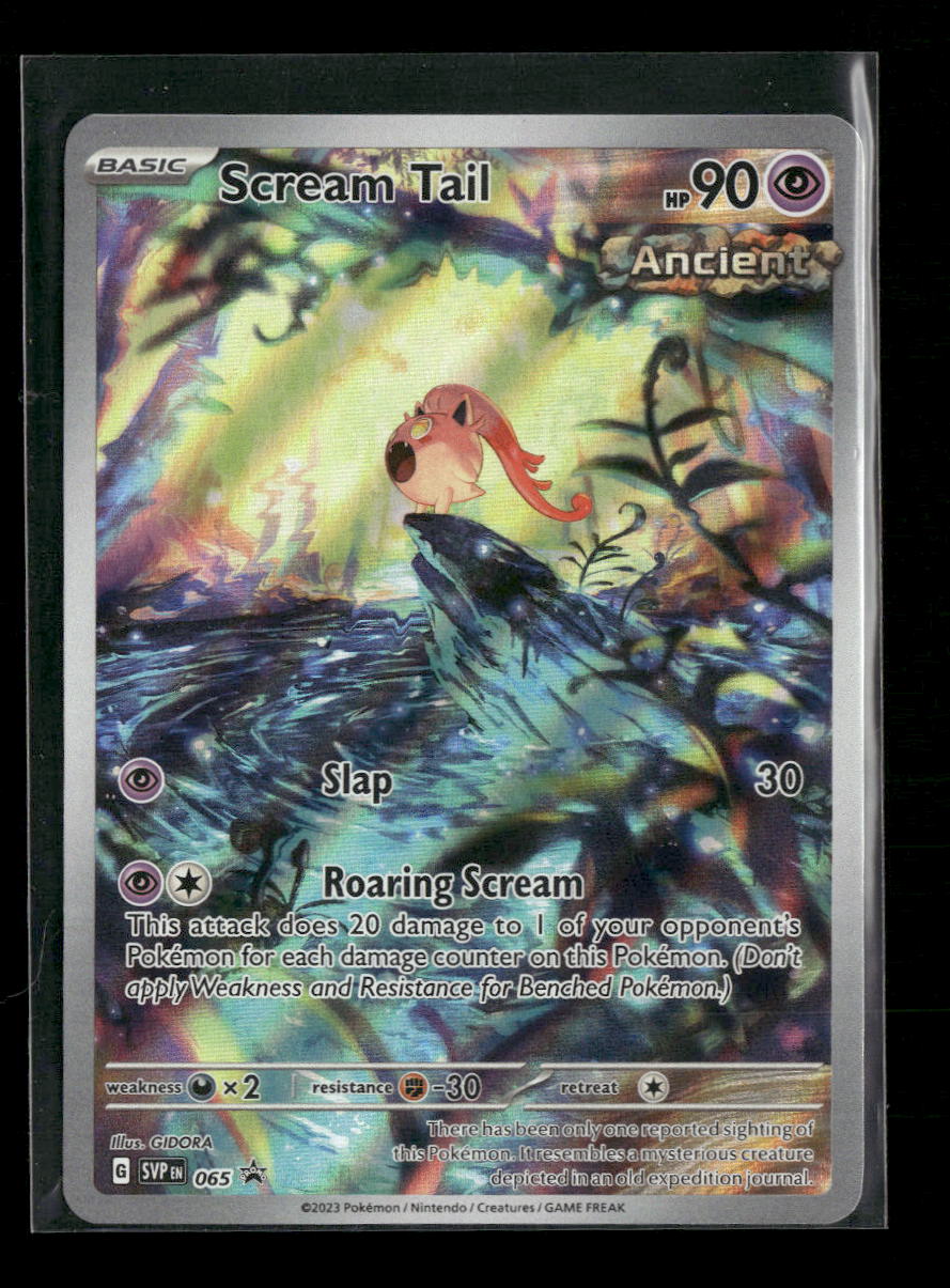 SV: Scarlet & Violet Promo Cards Scream Tail #065