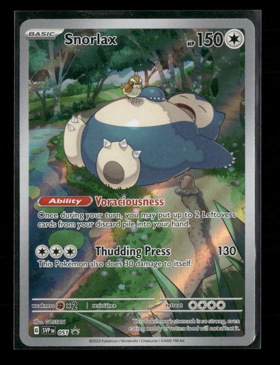 SV: Scarlet & Violet Promo Cards Snorlax #051