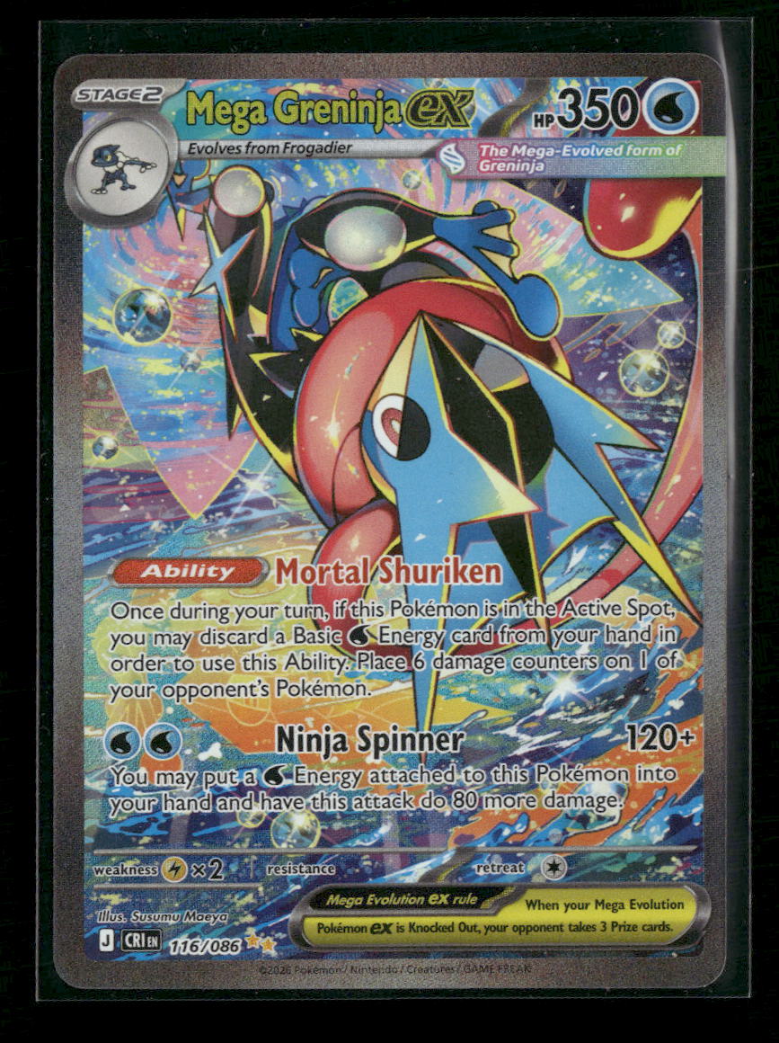 ME04: Chaos Rising Mega Greninja ex #116/086