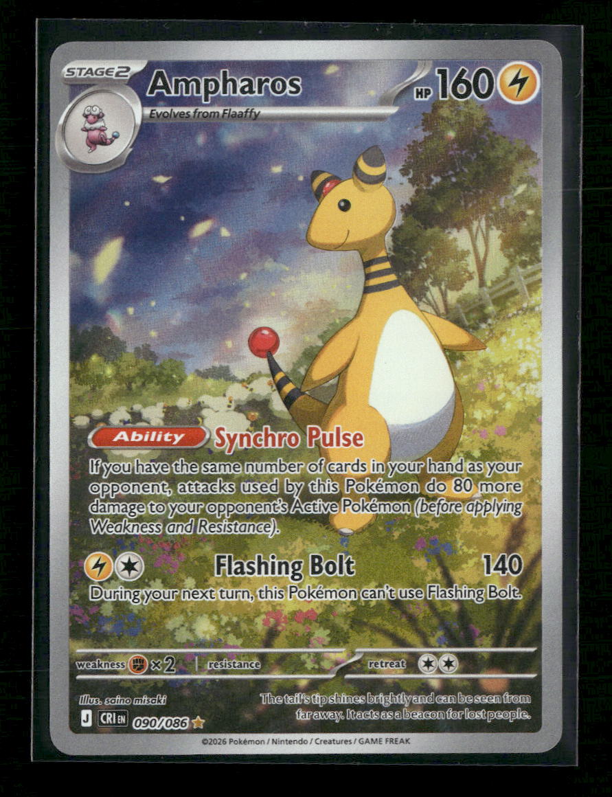 ME04: Chaos Rising Ampharos #090/086