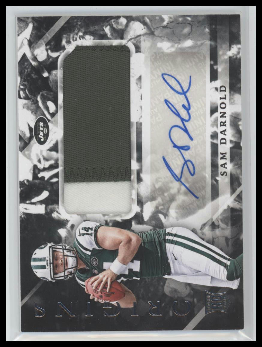 2018 Panini Origins Sam Darnold Rookie Auto #102
