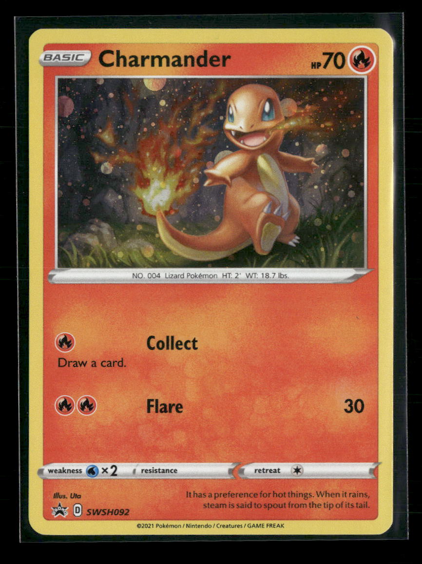 SWSH: Sword & Shield Promo Cards Charmander #SWSH092