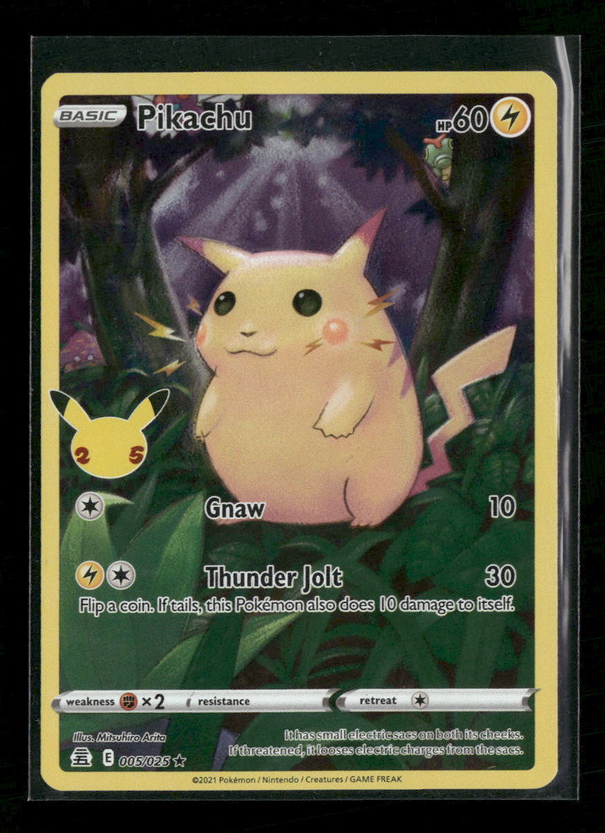 Celebrations Pikachu #005/025