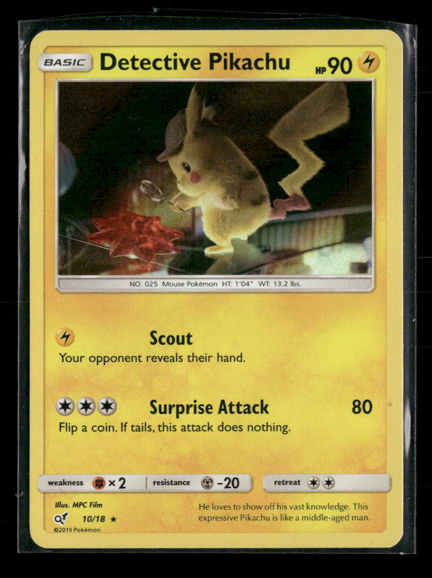 Detective Pikachu Detective Pikachu #10/18