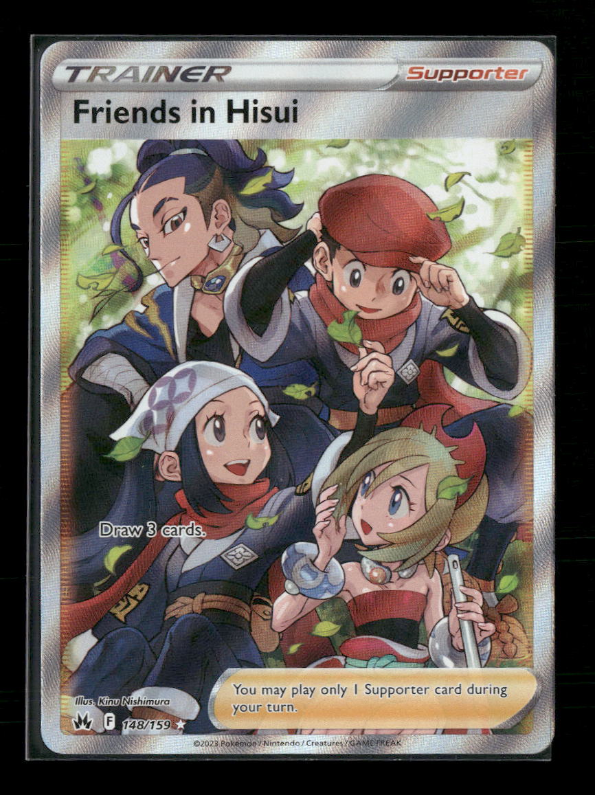 SWSH: Crown Zenith Friends in Hisui (Full Art) #148/159