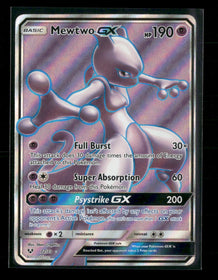 Shining Legends Mewtwo GX (Full Art) #72/73 *Damaged*
