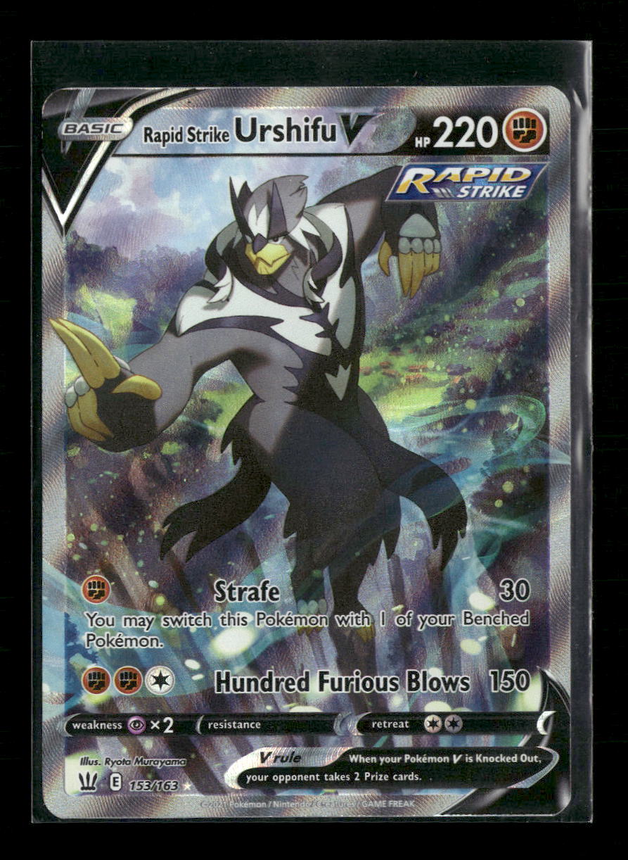 SWSH05: Battle Styles Rapid Strike Urshifu V (Alternate Full Art) #153/163