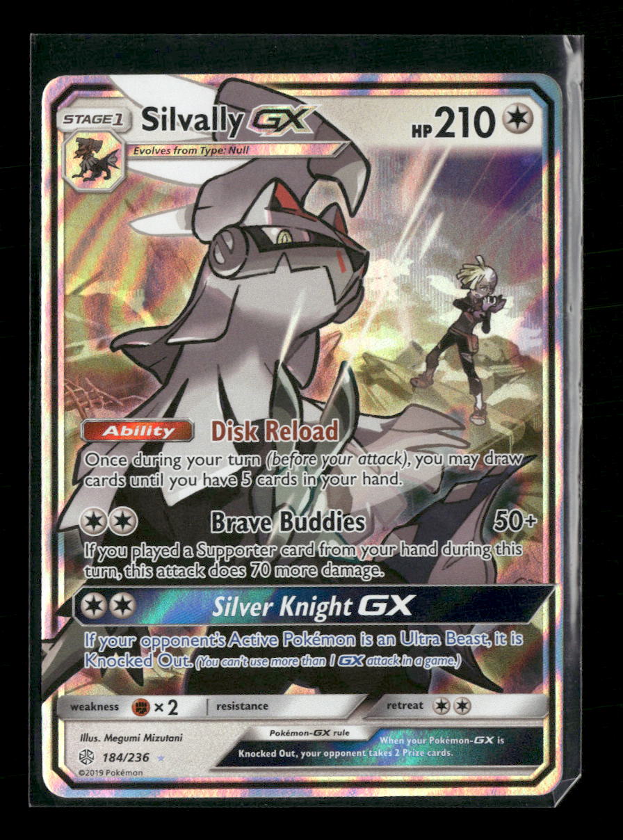 SM - Cosmic Eclipse Silvally GX #184/236