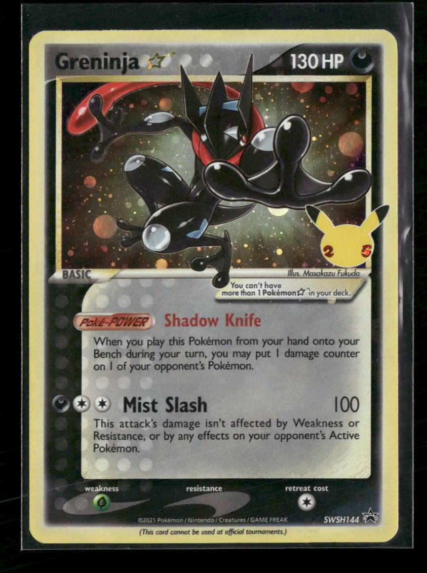 SWSH: Sword & Shield Promo Cards Greninja Star #SWSH144