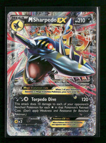 XY Promos M Sharpedo EX #XY200 *Damaged*