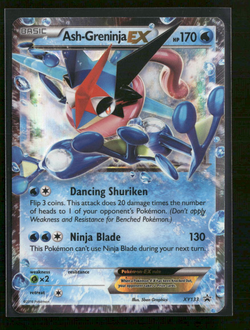 XY Promos Ash-Greninja EX #XY133 *Damaged*