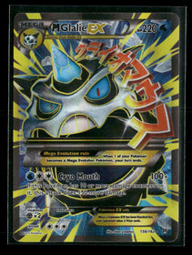XY - BREAKthrough M Glalie EX (Full Art) #156/162 *Damaged*
