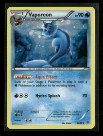 Miscellaneous Cards & Products Vaporeon (Cosmo Holo) #022/098