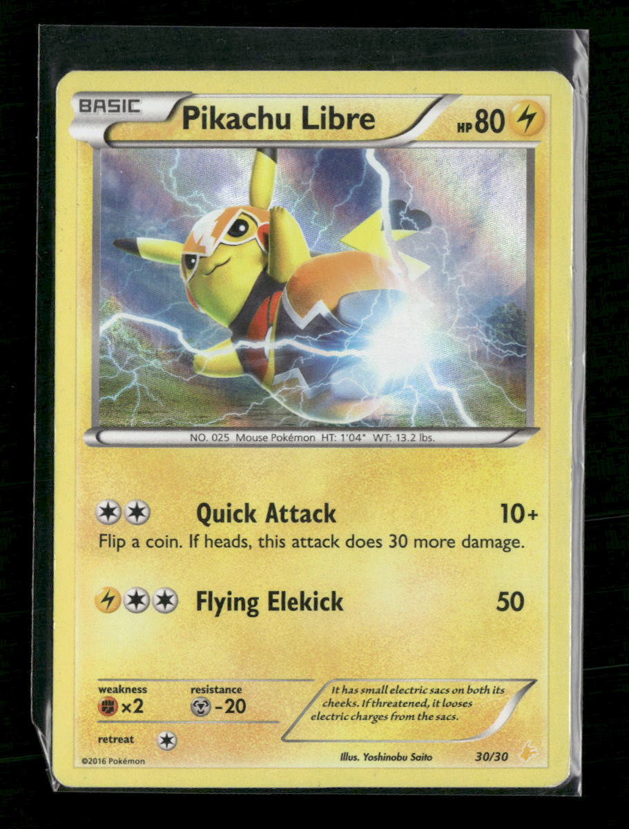 XY Trainer Kit: Pikachu Libre & Suicune Pikachu Libre #30/30