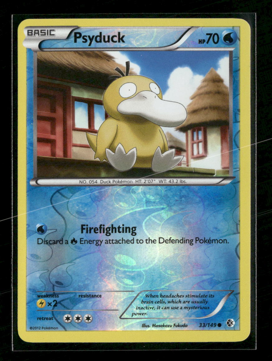 Boundaries Crossed Psyduck (33) Reverse Holo #33/149