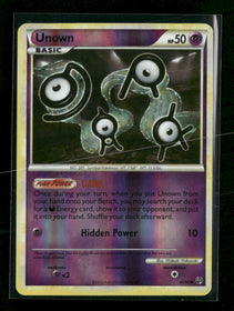 Undaunted Unown Reverse Holo #40/90