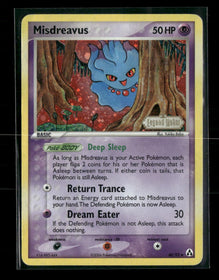 Legend Maker Misdreavus Reverse Holo #40/92 *Damaged*