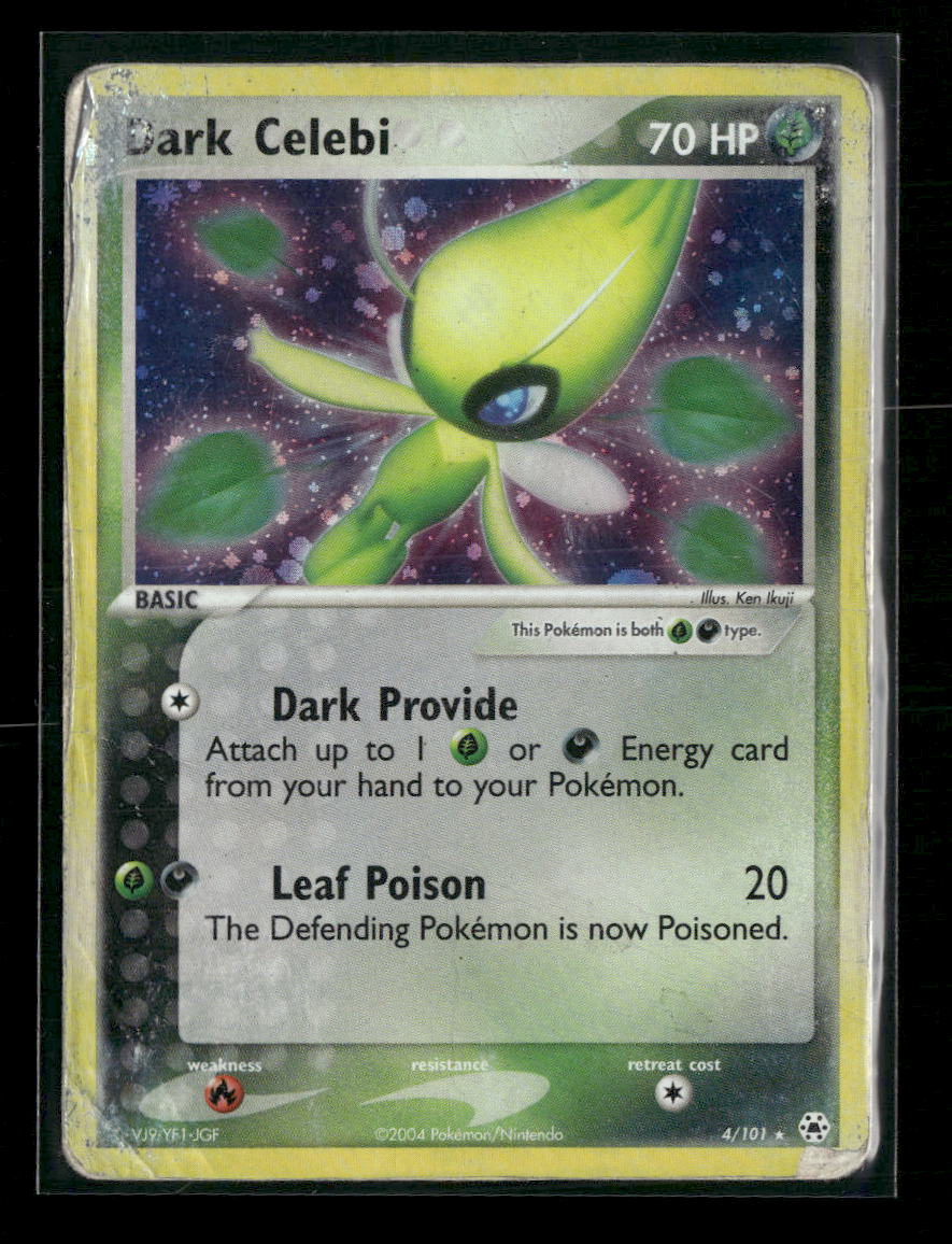 Hidden Legends Dark Celebi #4/101 *Damaged*