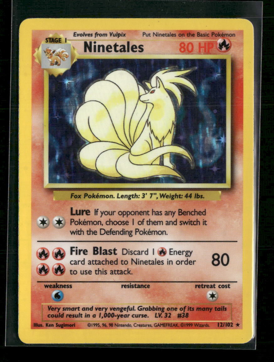Base Set Ninetales #012/102