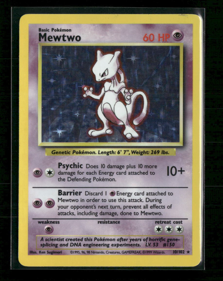 Base Set Mewtwo #010/102