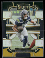 2023 Panini Select Black and Gold Prizms Die Cuts Jaxon Smith-Njigba Rookie #87