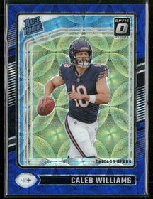 2024 Donruss Optic Blue Scope Caleb Williams #201