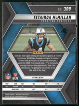 2025 Panini Mosaic Blue Scope Tetairoa McMillan Rookie #309