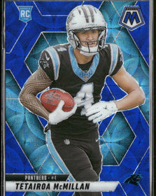 2025 Panini Mosaic Blue Scope Tetairoa McMillan Rookie #309