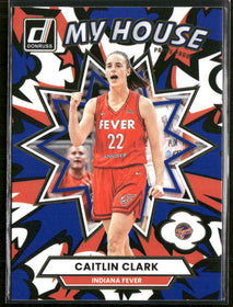 2025 Donruss WNBA My House Press Proof Blue Caitlin Clark #4