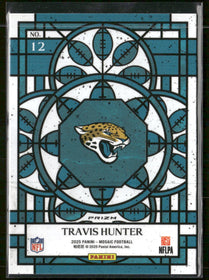 2025 Panini Mosaic Stained Glass Oversized Travis Hunter #12