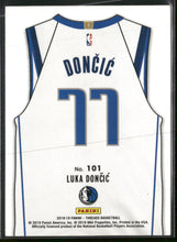 2018-19 Panini Threads Luka Doncic Rookie #101