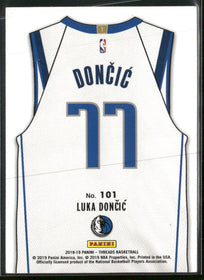 2018-19 Panini Threads Luka Doncic Rookie #101